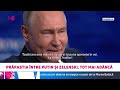 Scrisoarea lui Zelenski, adresată lui Putin, se pare că l-a înfuriat pe liderul de la Kremlin