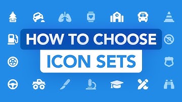How to Choose and Design Icons Sets for UI UX Design