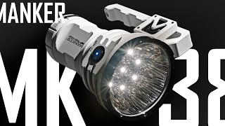 Sci-Fi Super Flashlight! - Manker MK38