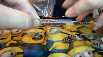 Coiled coil detail for wire wrapping or part 2 😀