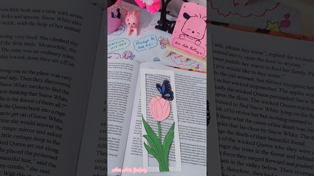 Tulip Bookmark🌷🩷✨