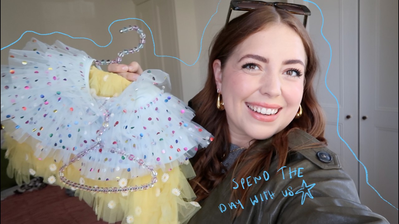 A proper day in the life vlog! A vinted haul, halloween, easy snack idea & house stuff!