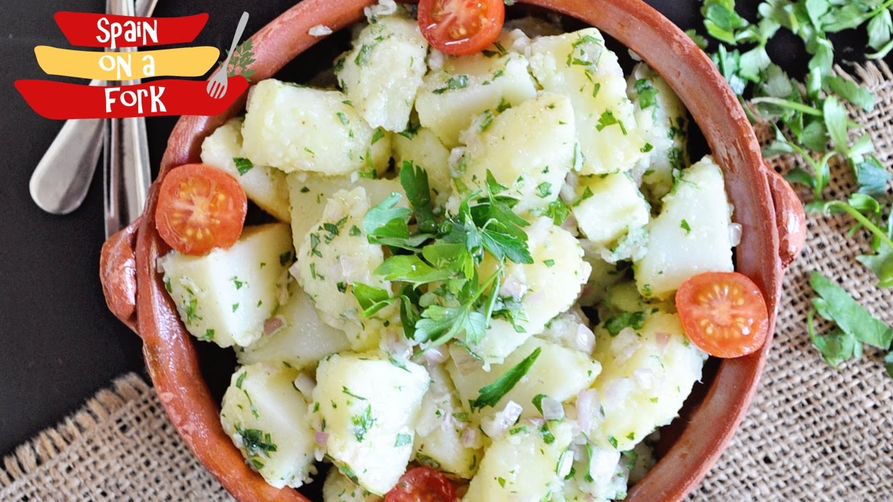 Andalusian Dressed Potatoes - Patatas Aliñadas | Spain on a Fork