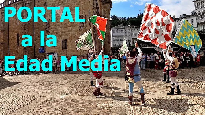 Medieval fair in the old town Mondonedo, Lugo, Gal...