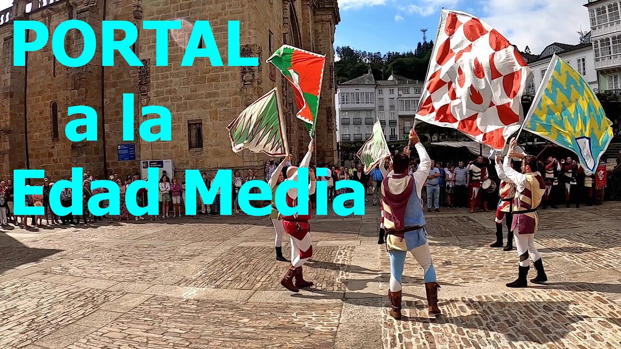 Mercado medieval de Mondoñedo 2022, Lugo, Galicia, España