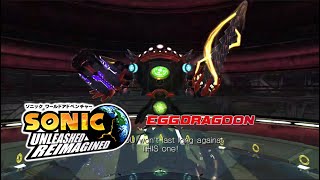 Sonic Unleashed Reimagined - Egg Dragoon Hard Mode Boss