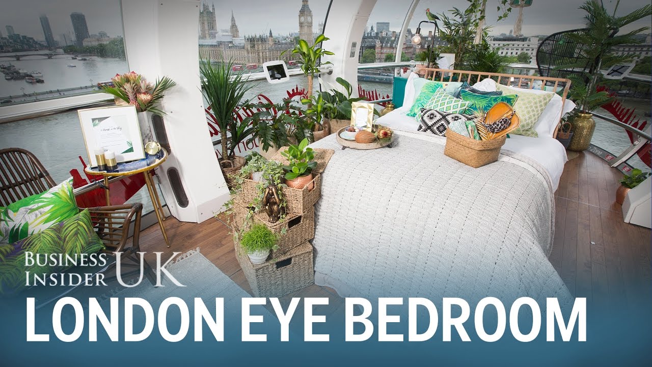 Take A Look Inside The London Eye Capsule That Got Turned Into A Sky High Bedroom