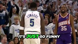 NBA Playoff Showdown: Anthony Edwards versus Kevin Durant #NESBESTHIGHLIGHTSPORTS #nba.