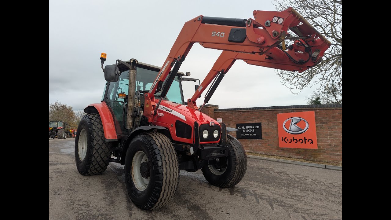 MASSEY FFERGUSON 5455 & MF 940 LOADER