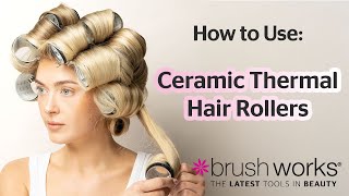 Brushworks - How to Use Ceramic Thermal Rollers