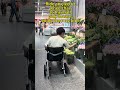 Ride an electric wheelchair to the mall, pick flowers, enjoy the cozy time.#electricwheelchair
