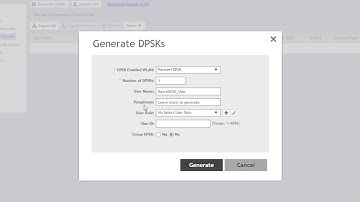 RUCKUS SmartZone 5.2 - DPSK WLAN and DPSK Key Creation