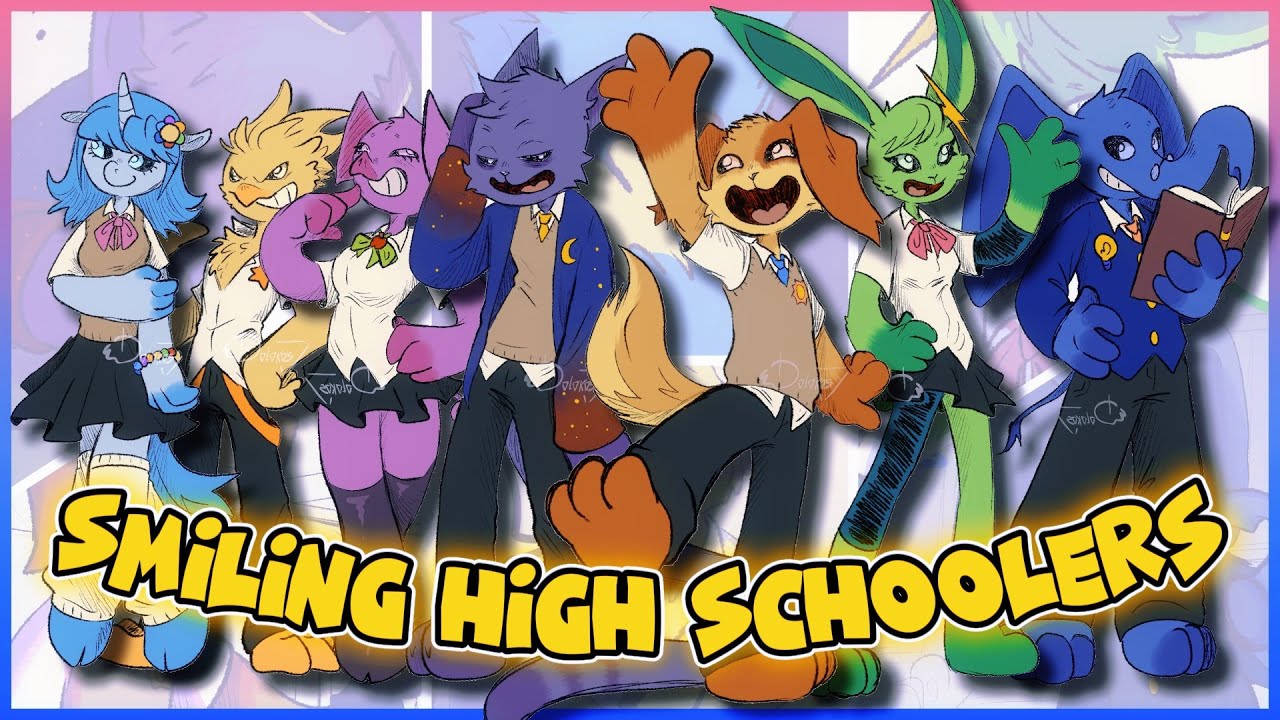Smiling High Schoolers AU  