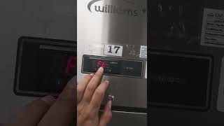 williams fridge controller setting, manuals in comment box.