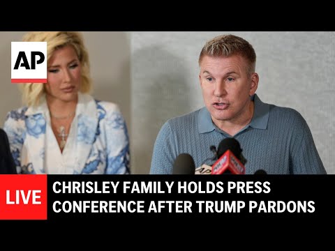 LIVE: Chrisley family holds press conference after Trump pardons Todd and Julie Episode cover