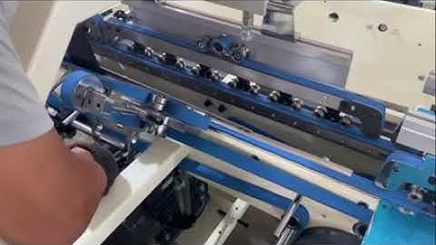 installation video of pre-folding part of ZHANTIAN FOLDER GLUER