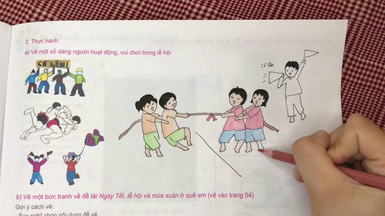 Vẽ tranh ngày tết và mùa xuân là cách tuyệt vời để tạo ra một bức tranh tươi sáng và đầy màu sắc. Hãy chiêm ngưỡng những nét vẽ kỳ diệu, thích hợp cho mùa xuân và Tết đến gần, mang đến cho bạn cảm giác hân hoan và niềm vui tràn đầy.