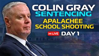 LIVE COURT:💥 Colin Gray Sentencing: Apalachee School Shooting - Day 1