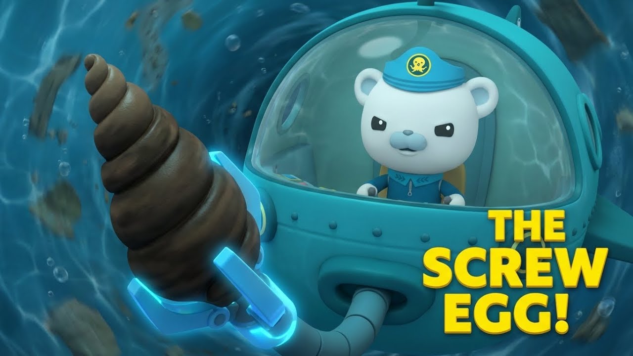 The Port Jackson Shark’s Drill Egg! 🥚 | Underwater Storm Rescue Mission! | Octonauts Full Episode