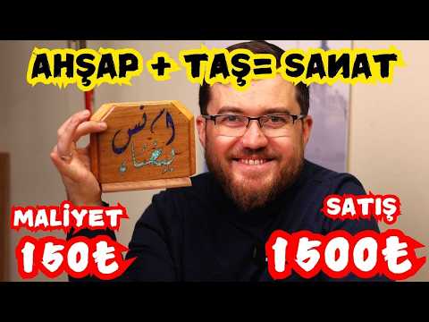 DOĞANIN SANATA DÖNÜŞTÜĞÜ AN AHŞAP VE DOĞALTAŞTAN İSİMLİK PROJESİ