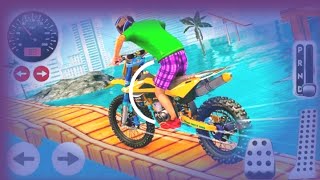 Bike sky stunt 3d - Stunt bike race | Bike Games 🏁 Android Gameplay screenshot 5