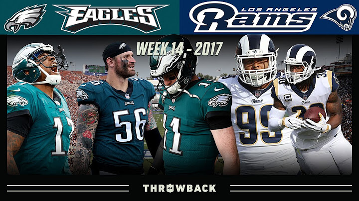 The Game that Changed EVERYTHING for Wentz! (Eagles vs. Rams Week 14, 2017)