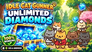 Idle Cat Gunner Hack – Get Unlimited Diamonds on Android & iOS 💎 Mod Working ✅