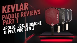 Kevlar Paddle Reviews Pt. 1: Spartus Apollo, HPC J2K + J2K Pro, 11Six24, & Hudef