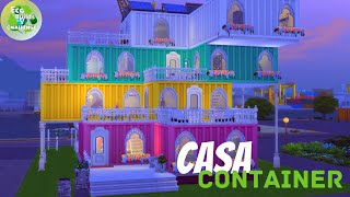 Casa Container I Colaboración Eco Builds Challenge I Sims 4