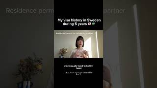To apply for partner visa in Sweden