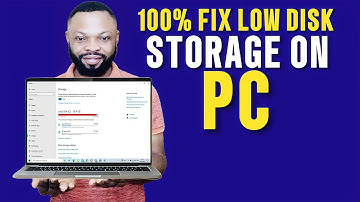 HOW TO FIX LAPTOP PC LOW DISK STORAGE IN 2024 100% SOLVED