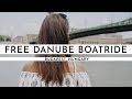 FREE BOATRIDE ON THE DANUBE RIVER | Digital nomad in Budapest
