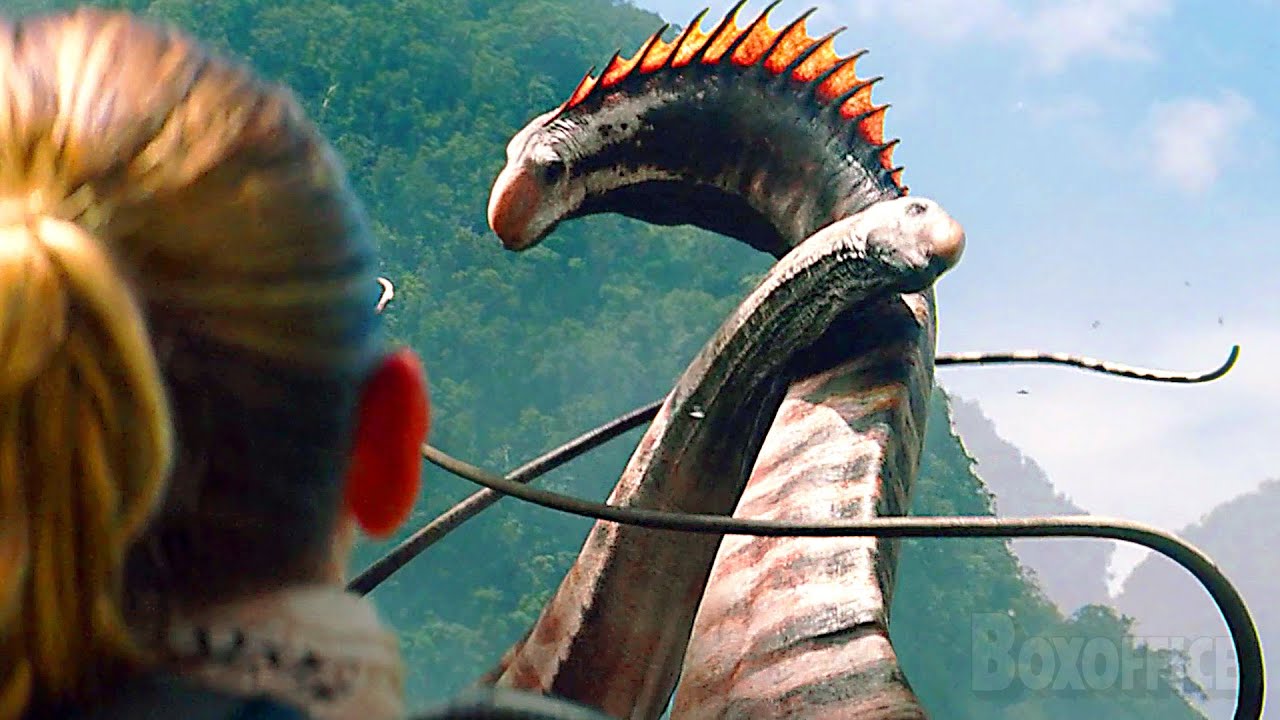 The Titanosaurus Herd | Jurassic World: Rebirth | CLIP