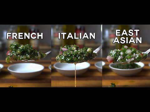 3 Simple Herb Sauces to put on Anything