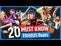 20 MUST KNOW Drum Beats From FAMOUS Rock Songs (Beginner To Advanced!)