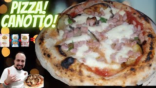 Pizza Canotto con miscelazione delle farine Caputo Nuvola + Cuoco + Pizzeria.