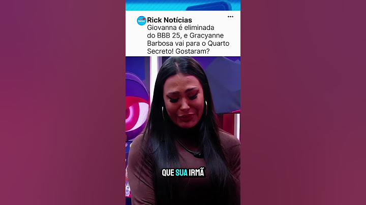 Giovanna é eliminada do BBB 25, e Gracyanne Barbosa vai para o Quarto Secreto! Gostaram?