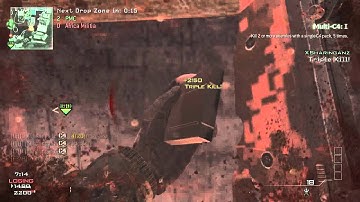 MW3 Quick scoping and a triple c4 kill