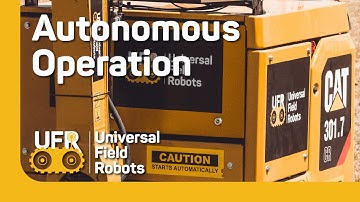 UFR prototype - autonomous operation