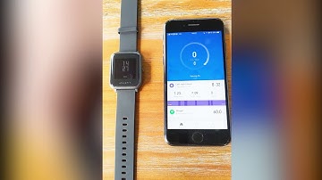 AMAZFIT BIP first time to pair with the Phone APP