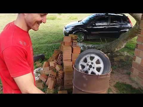 Vídeo: Como você molha as rodas de liga de areia?