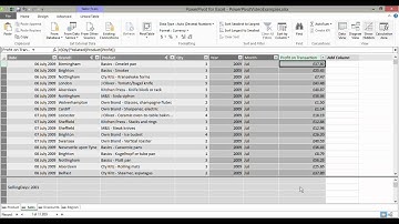 Using the DAX Function SUMX in the PowerPivot Add-in