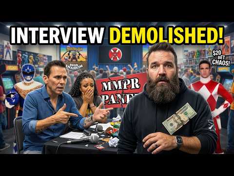 Power Ranger Interview Gets Demolished