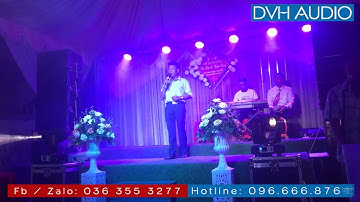 DVH bàn giao thiết bị tại Hà Tĩnh . cấu hình 8 array + 4 sub đồng bộ neo . lh DVH 0363553277