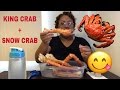 KING CRAB + SNOW CRAB MUKBANG | EATING SHOW