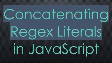 Concatenating Regex Literals in JavaScript