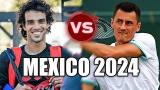 Bernard Tomic vs Skander Mansouri MEXICO 2024 Highlights