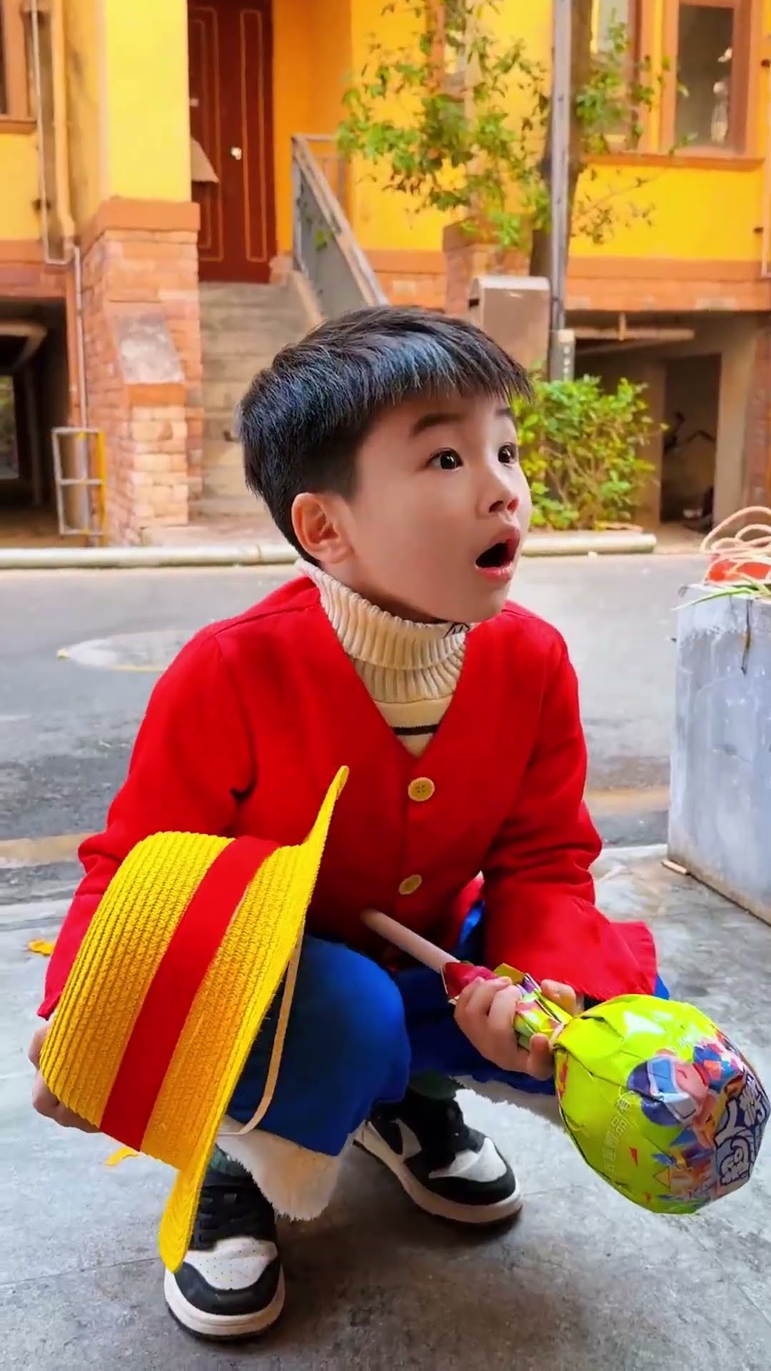 小路飞的帽子能时间定格 #路飞 #海贼王