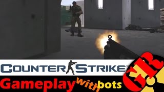 Counter-Strike v1.6 gameplay with Hard bots - Vertigo - Counter-Terrorist