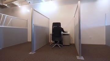 Creating a Quick Call Center With Instant Cubicles by Versare